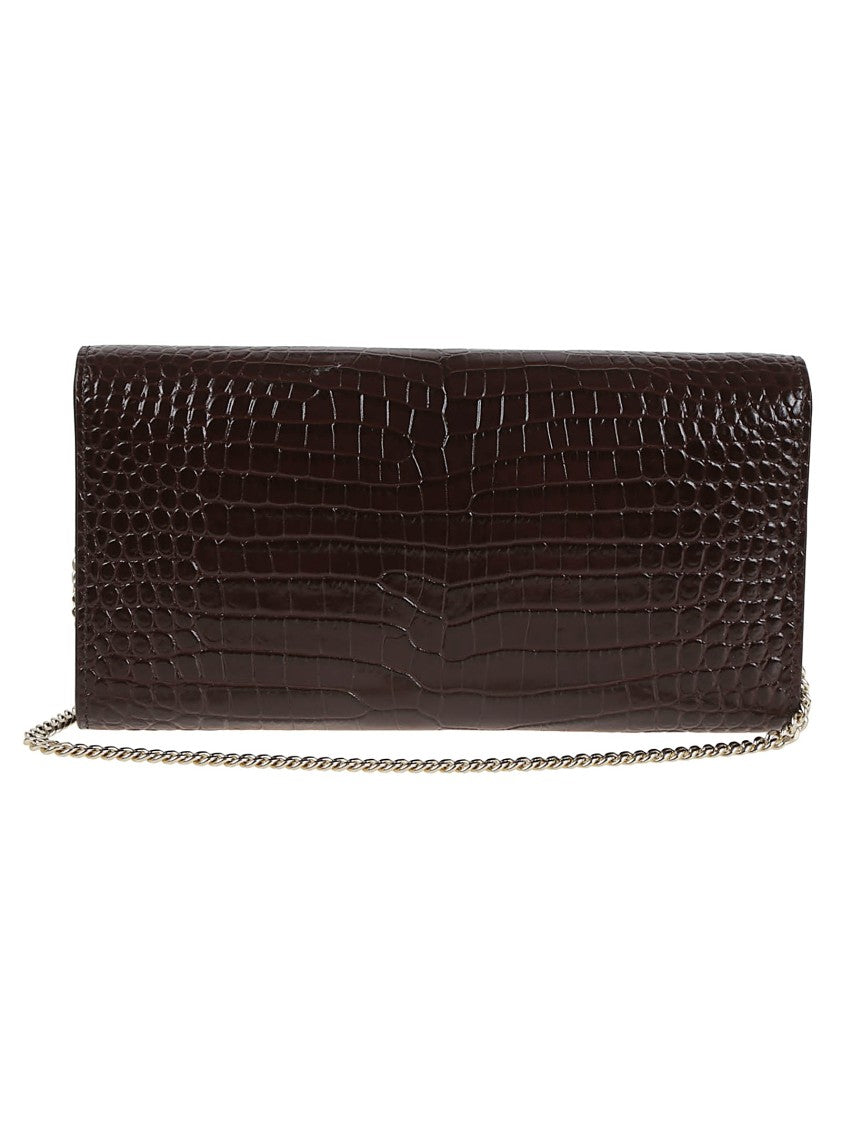 Jimmy Choo Leather And Tpu Handbag