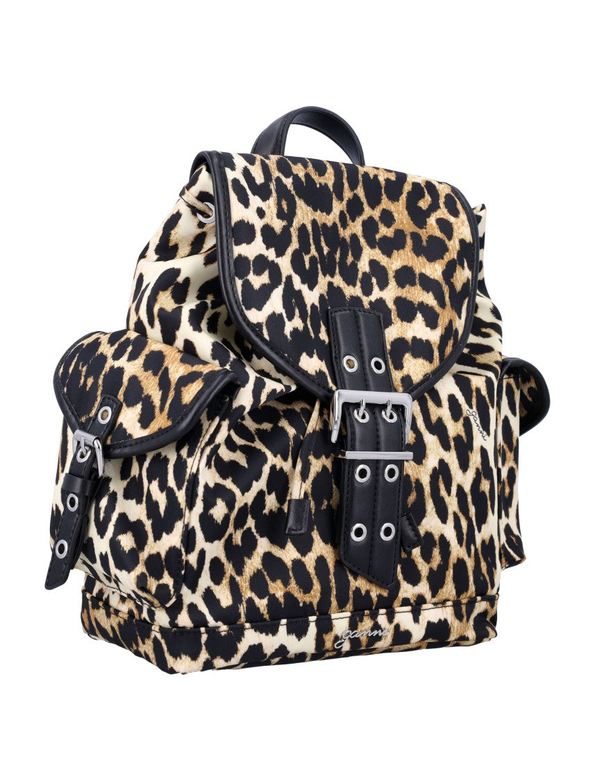 Ganni Small Leo Bucky Backpack