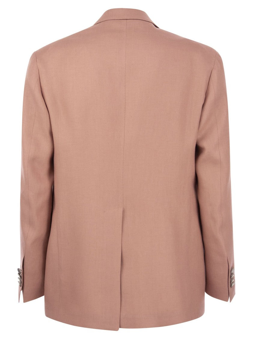 Tagliatore Two-Button Wool Jacket