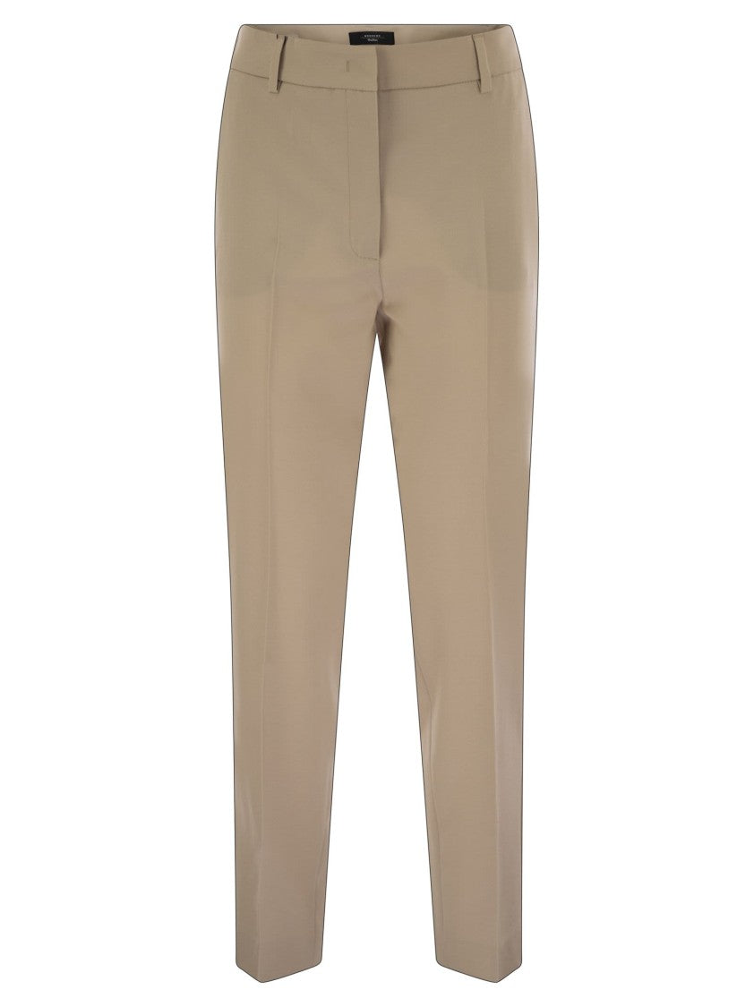 Max Mara Canon - Wool Cigarette Trousers