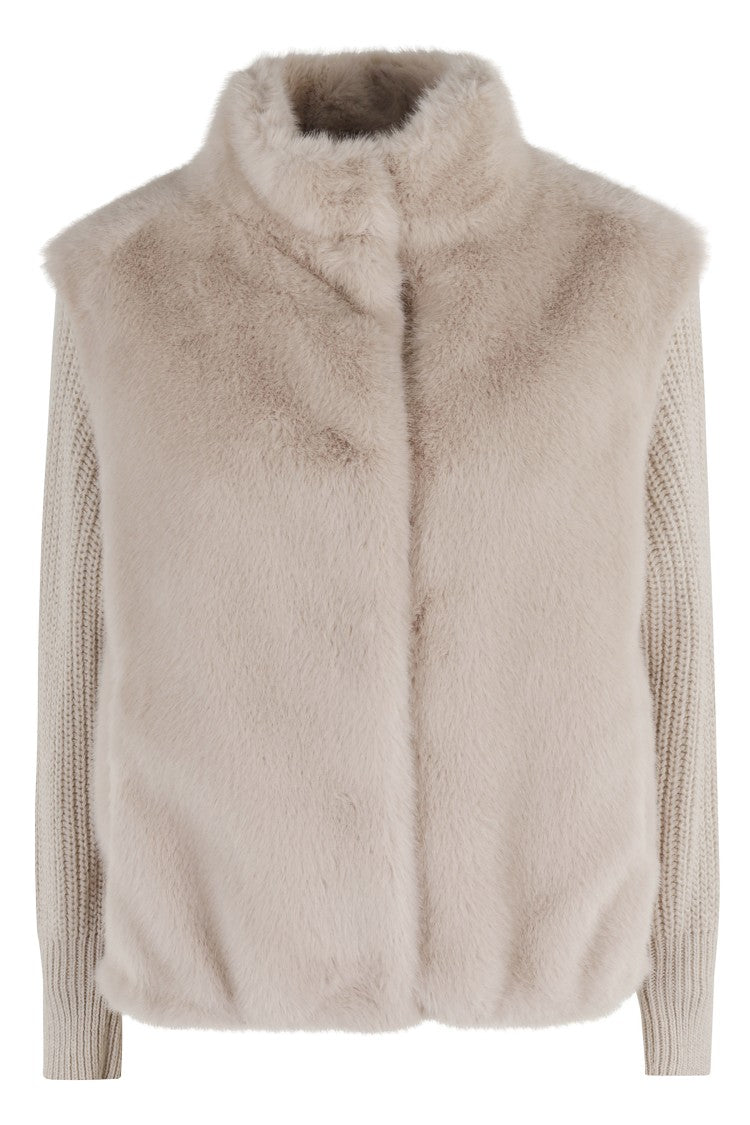Herno Chantilly Faux Fur Jacket
