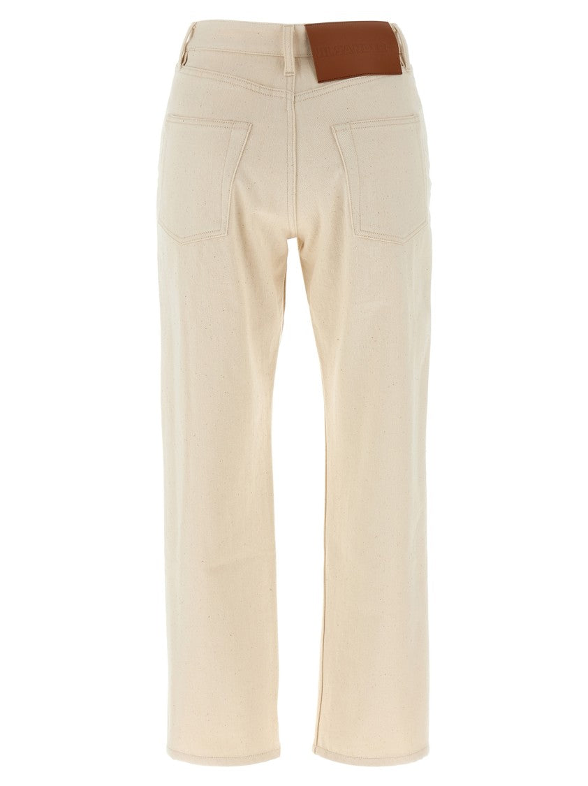 Jil Sander High-Waisted Japanese Raw Denim Jeans