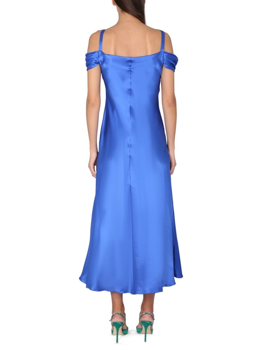 Alberta Ferretti Off-The-Shoulder Dress