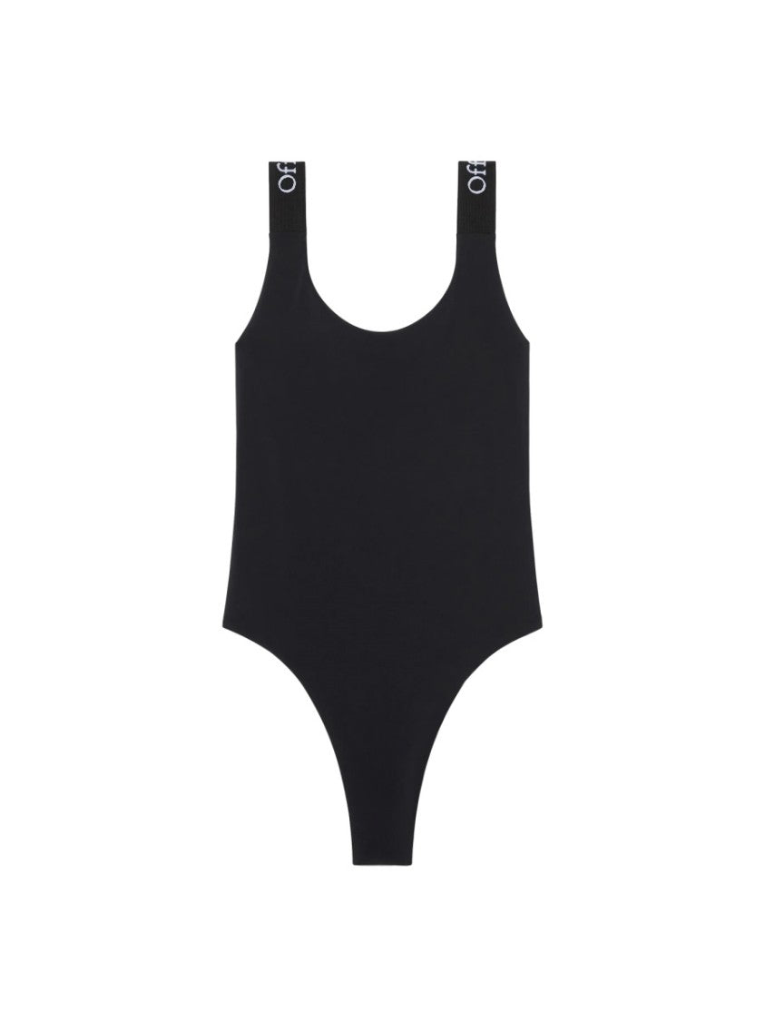 Off-White Scoop Neck Full Costume