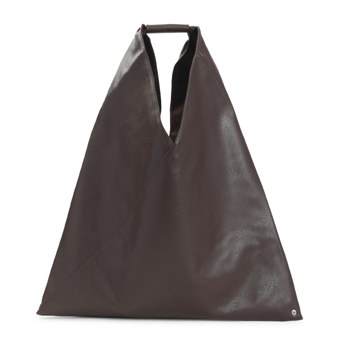 Mm6 By Maison Margiela Triangular Shoulder Bag With Minimalist Design And Spacious Interior