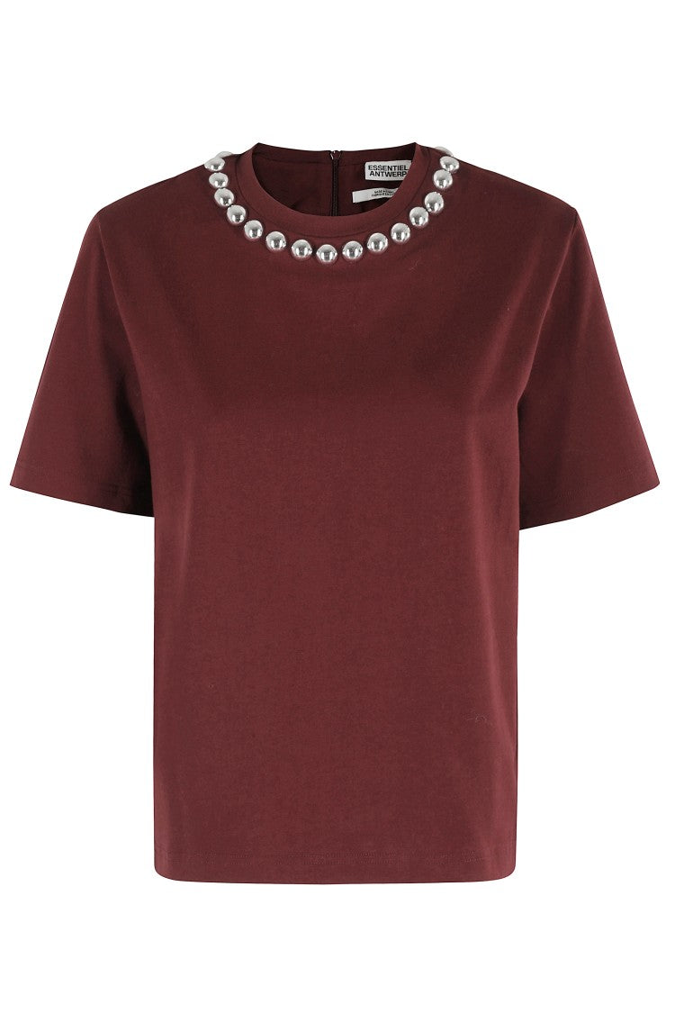Essentiel Antwerp Intenso Silver Balls Tshirt