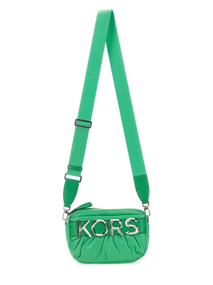 Michael Michael Kors Quilted Shoulder Bag With Prominent Logo
