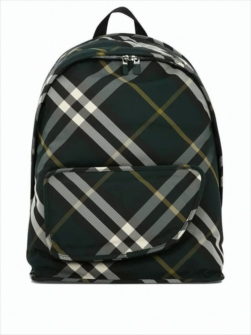 Burberry Black Nylon Backpack