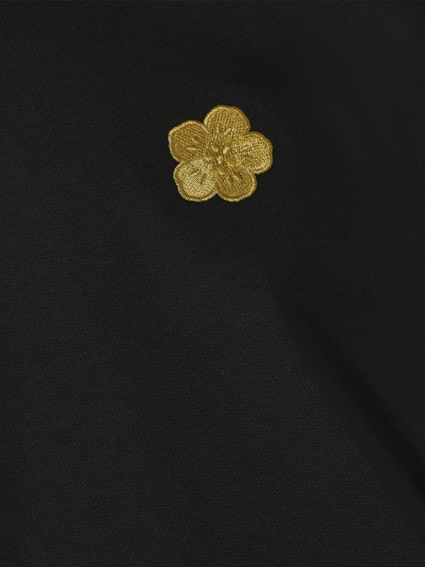 Kenzo Boke Flower Embroidered Slim Sweatshirt