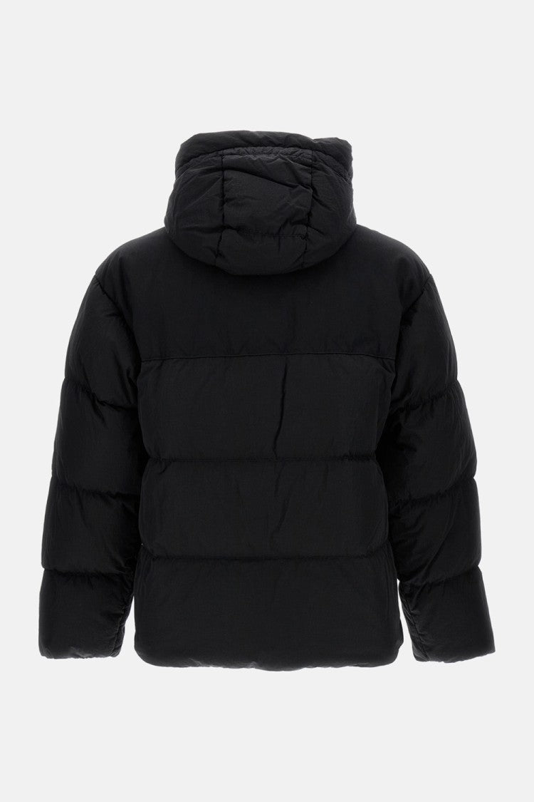 C.P. Company Padded Quilted Jacket With High Collar