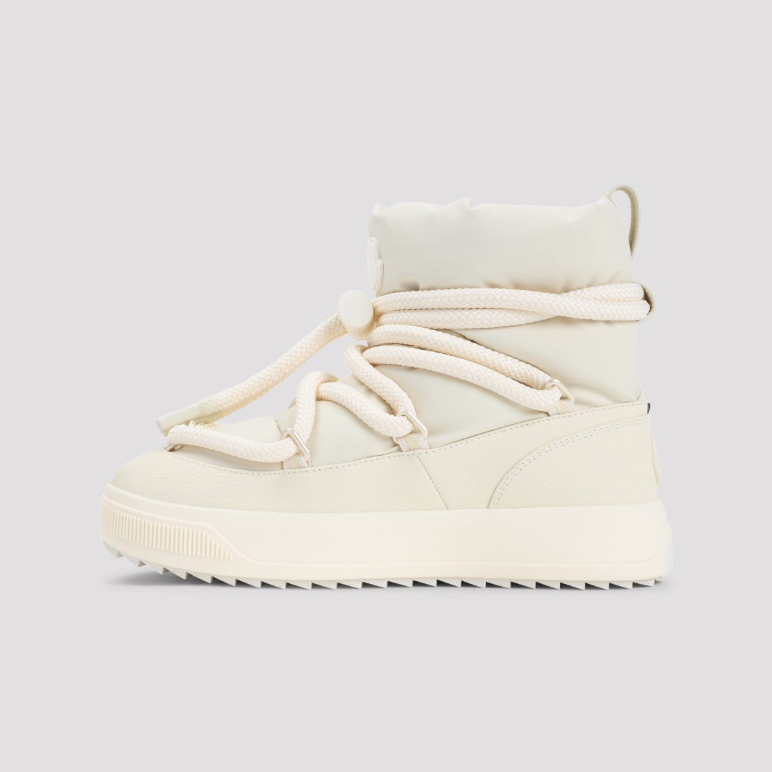 Moncler Light Beige Altive Mid Snow Boots