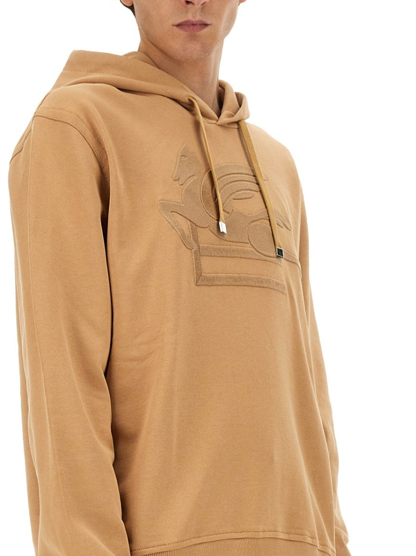Etro Sweatshirt With Prominent Pegasus Embroidery