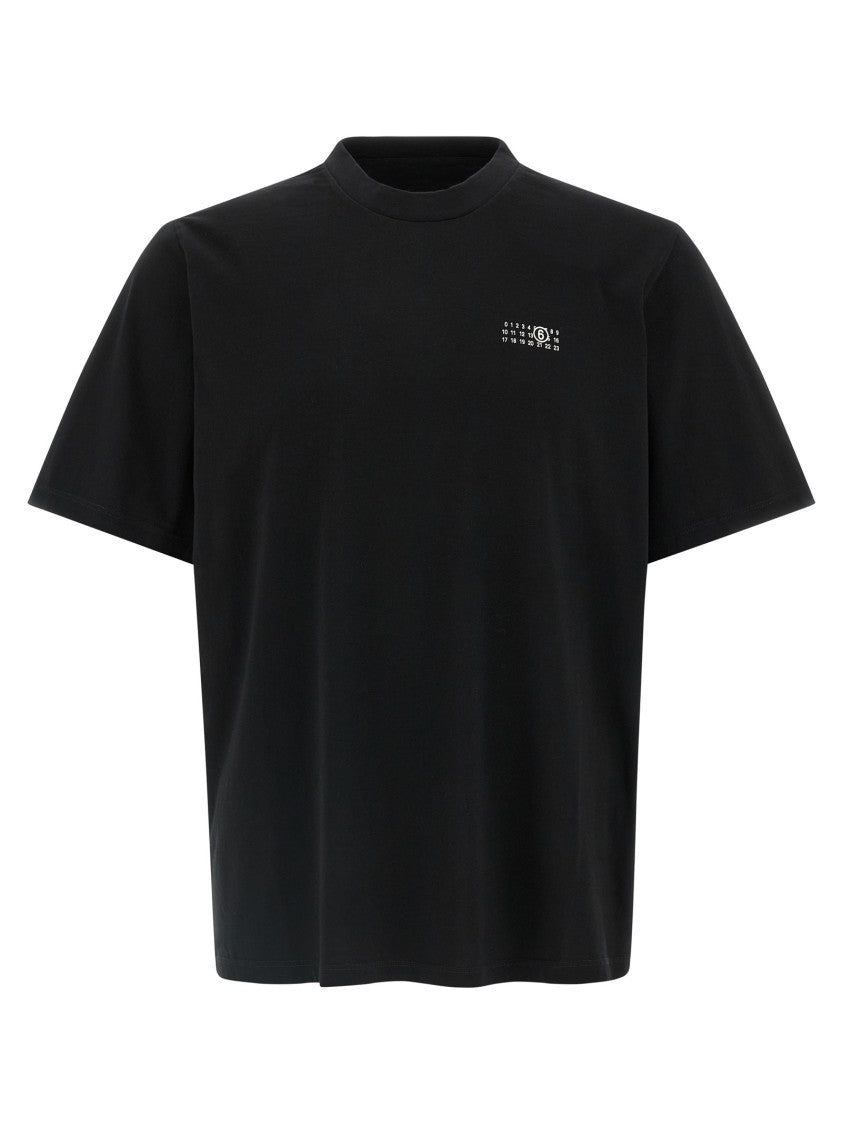 Mm6 By Maison Margiela Relaxed-Fit Cotton Jersey T-Shirt With Front