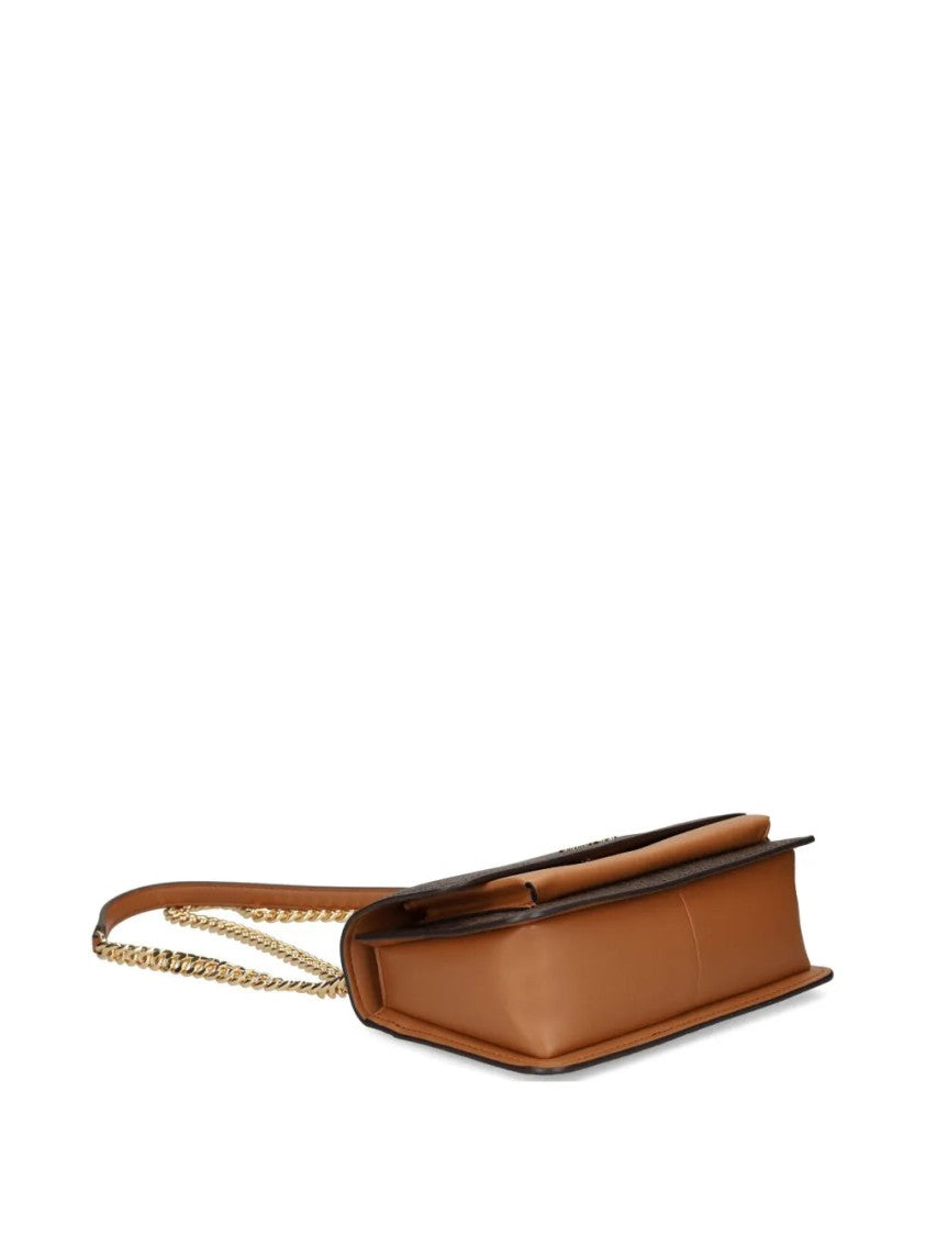 Michael Kors Textured Pvc And Polyester Shoulder Bag