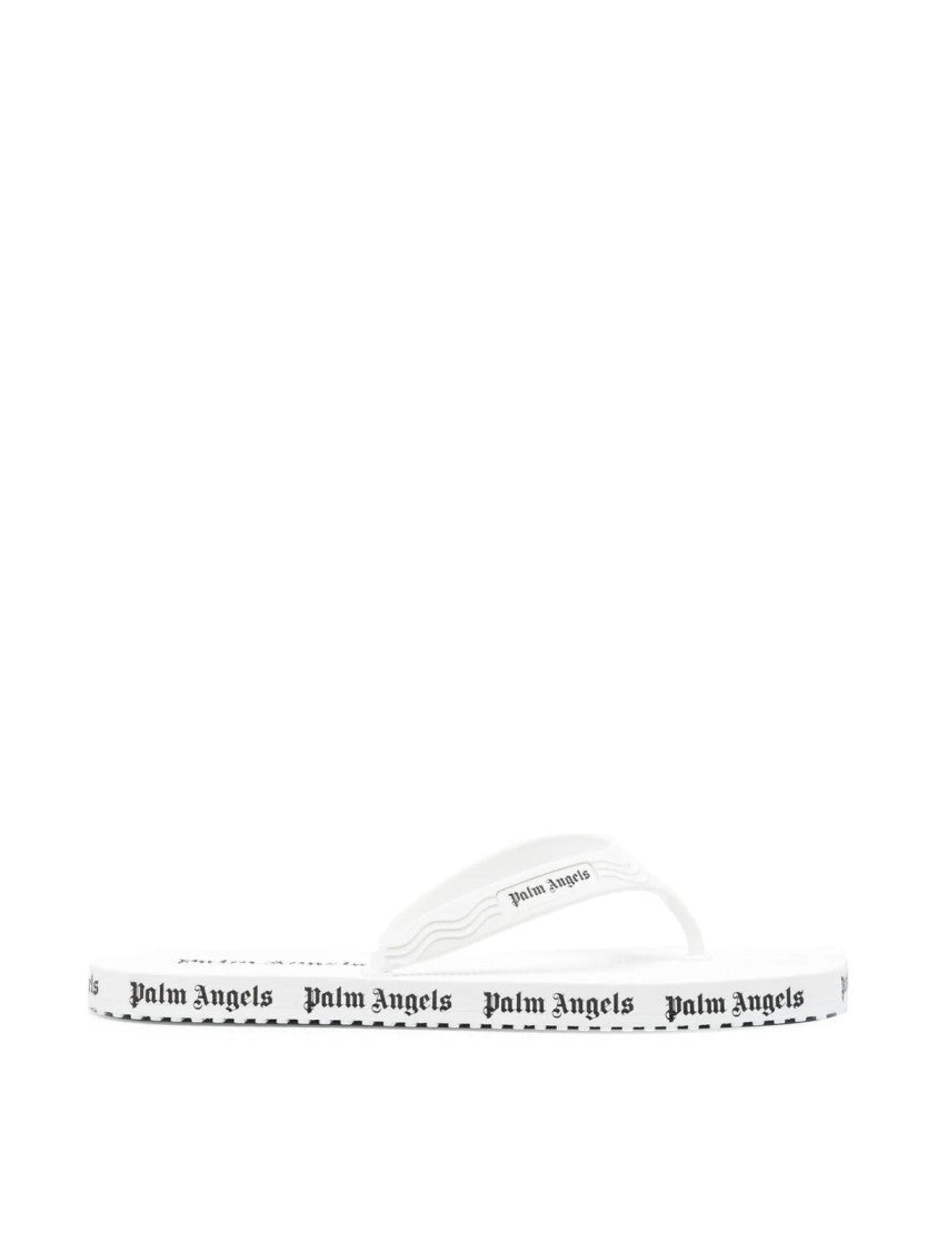 Palm Angels Logo Flip Flops Sandals