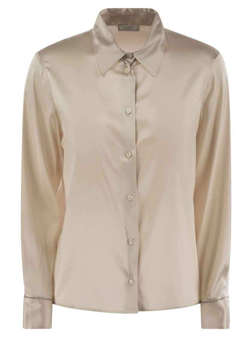 Peserico Silk Crepe Shirt