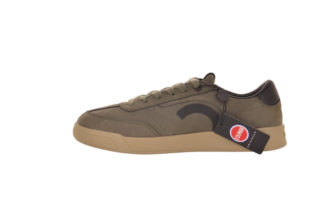 Colmar Originals Military Green Sneakers With Nubuck Effect