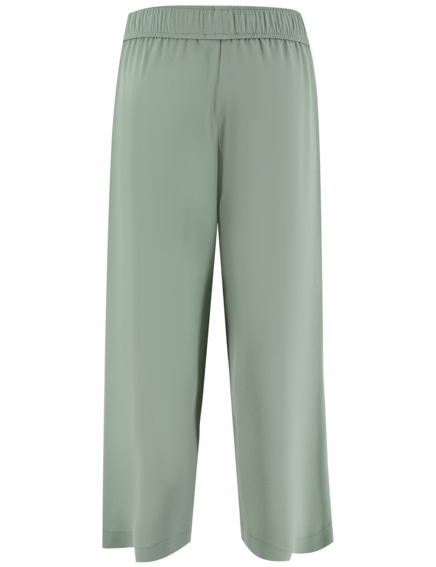 Le Tricot Perugia Loose-Fit Drawstring Trousers With Elastic Waistband