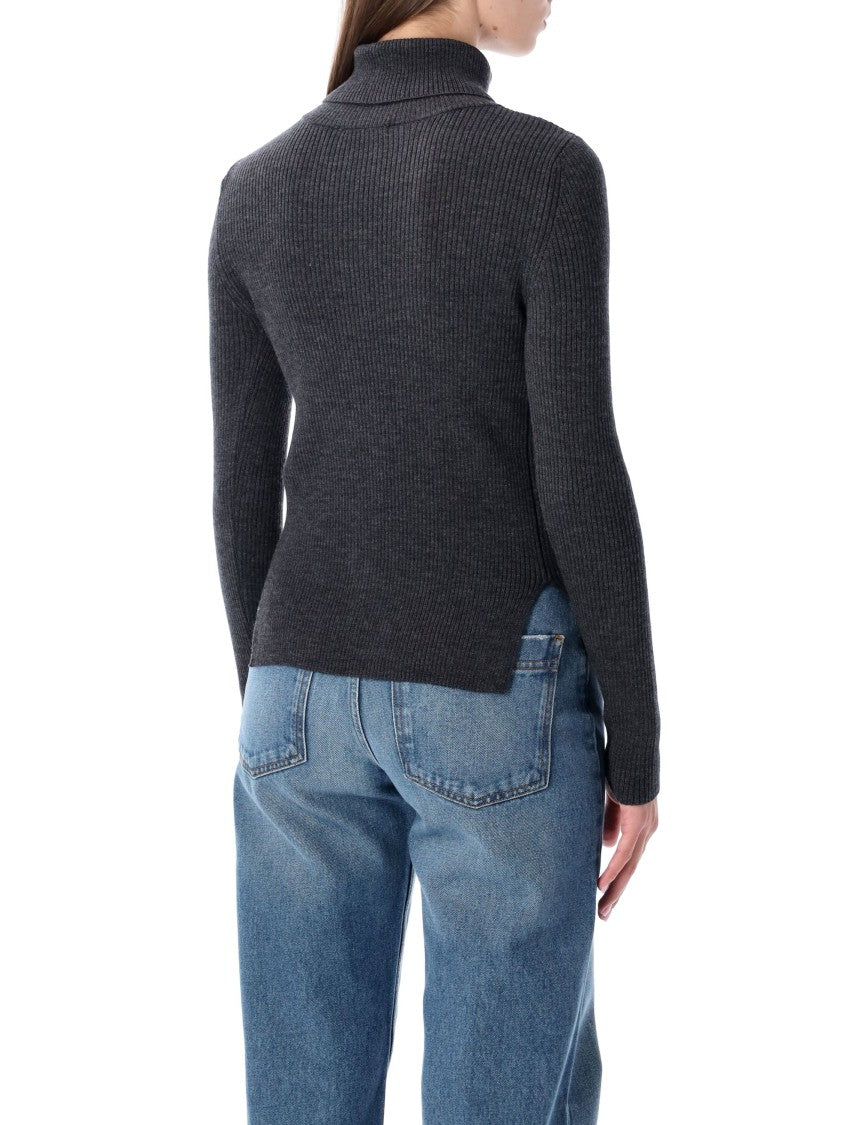 Sessun Shimoteka High Neck Buttoned Cardigan