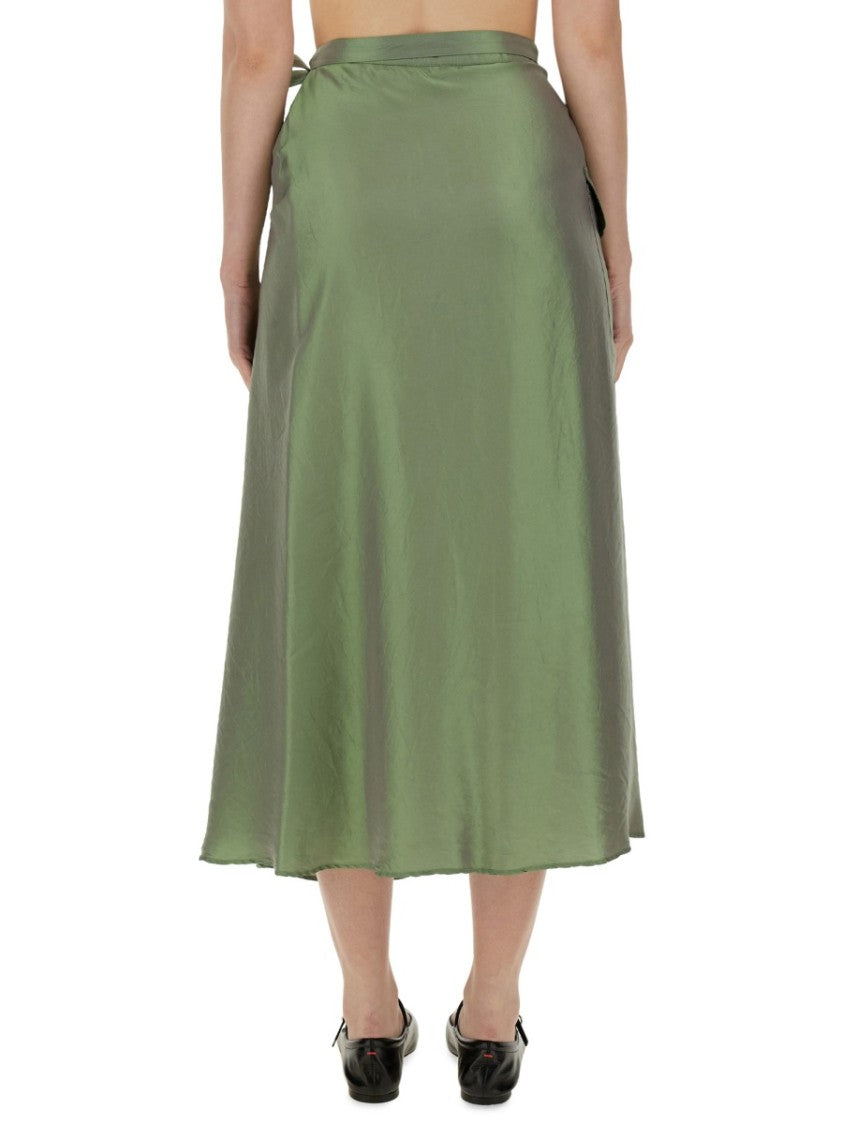 Aspesi Wrap Design Skirt