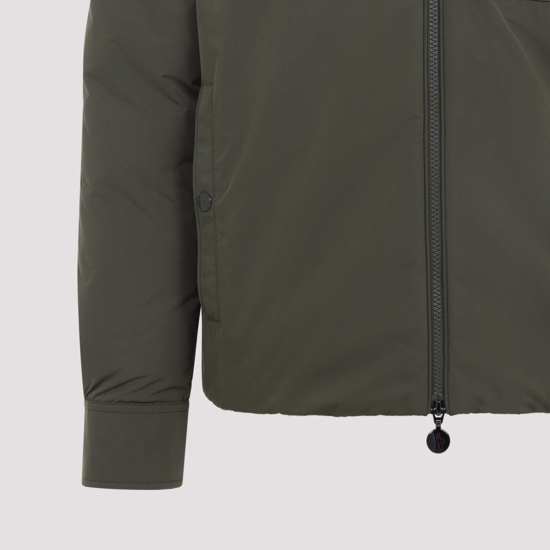 Moncler Vigeon Shirt Green Polyester Jacket