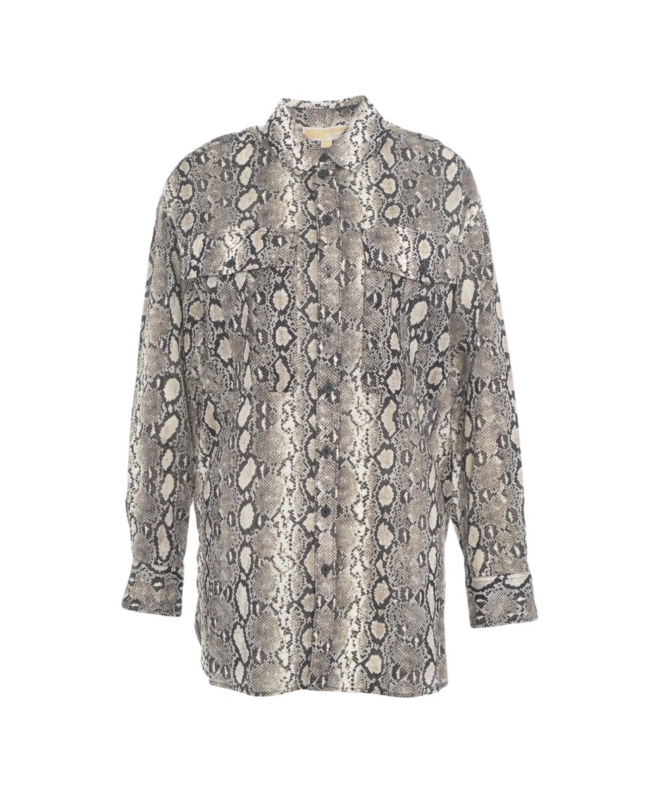 Michael Kors Animal Print Blouse