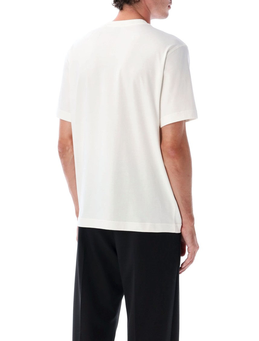 Burberry Crew Neck T-Shirt With Horse