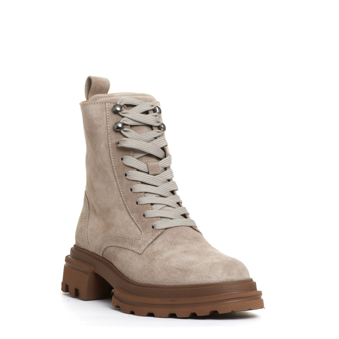 Hogan Beige Suede Amphibian
