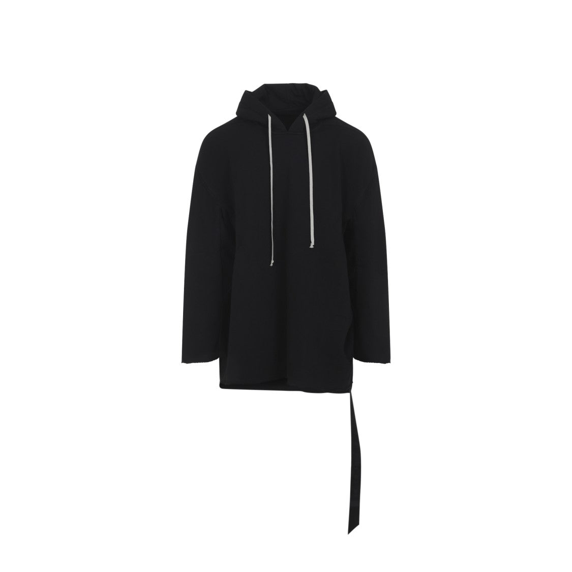 Drkshdw By Rick Owens Black Cotton Peter Hoodie