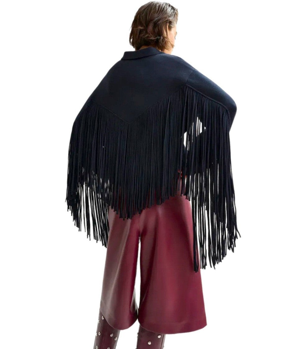 Essentiel Antwerp Istern Navy Blue Cardigan