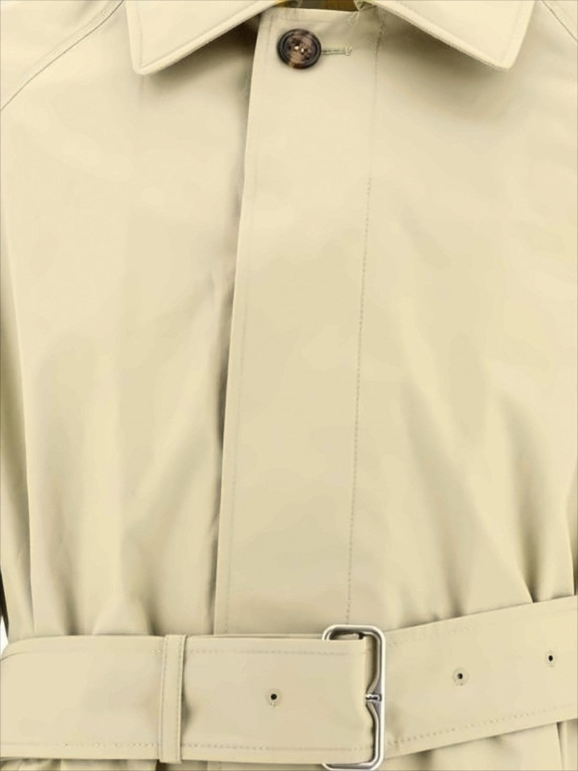 Burberry Reversible Trench Coat With Bold Plaid