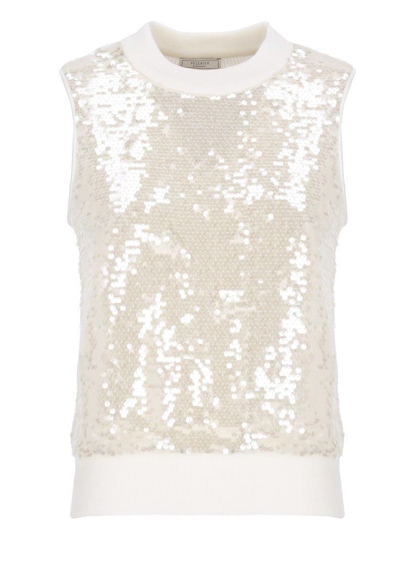 Peserico Ivory Wool Top