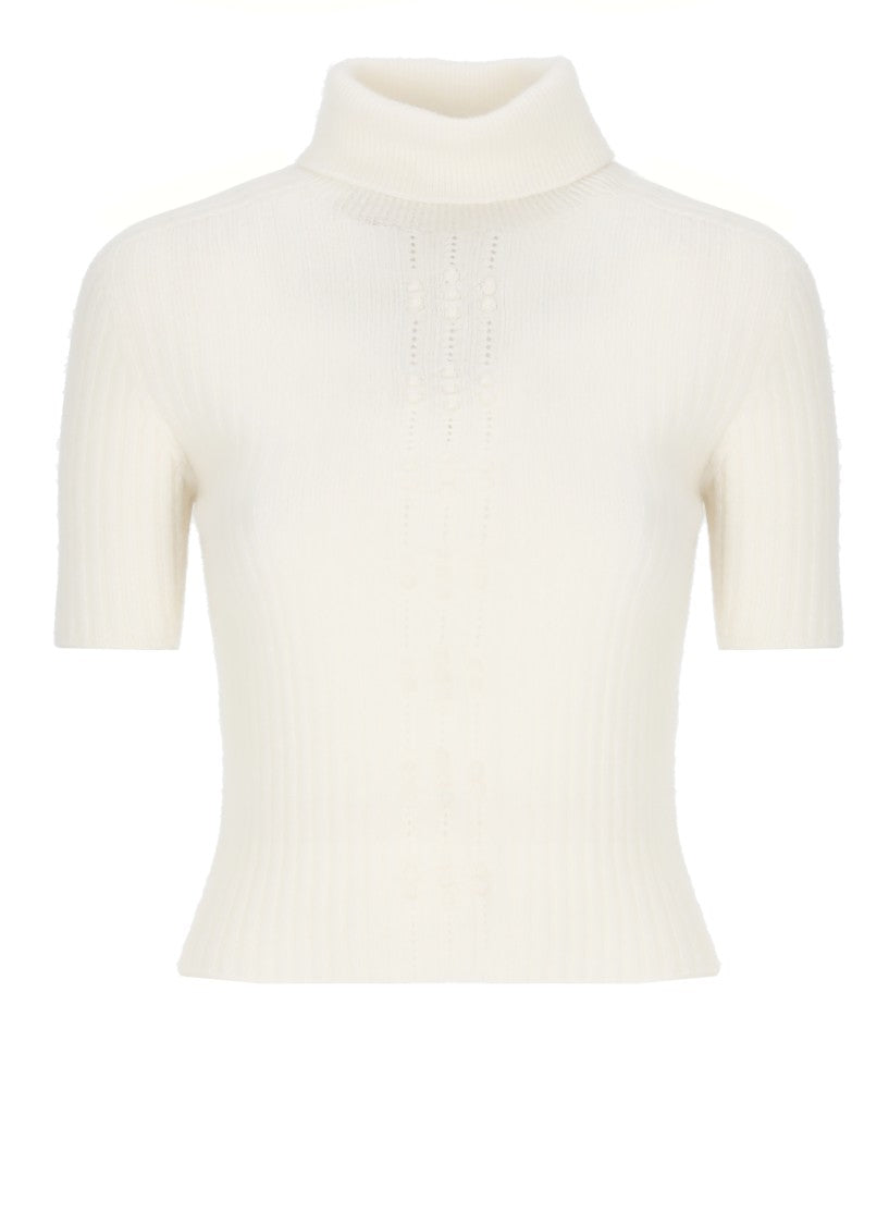 Vanisé Ivory Cashmere Sweater