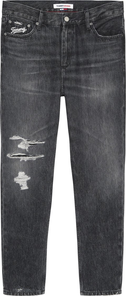 Tommy Jeans Black Ripped Denim Jeans