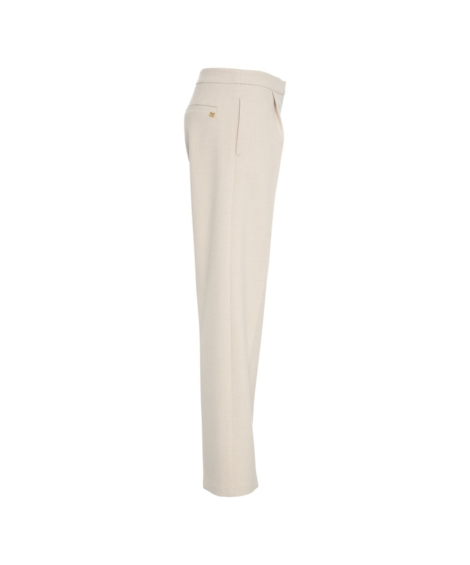 Guess By Marciano Pleated Wide-Leg Trousers With High Waist And Fluid Fabric