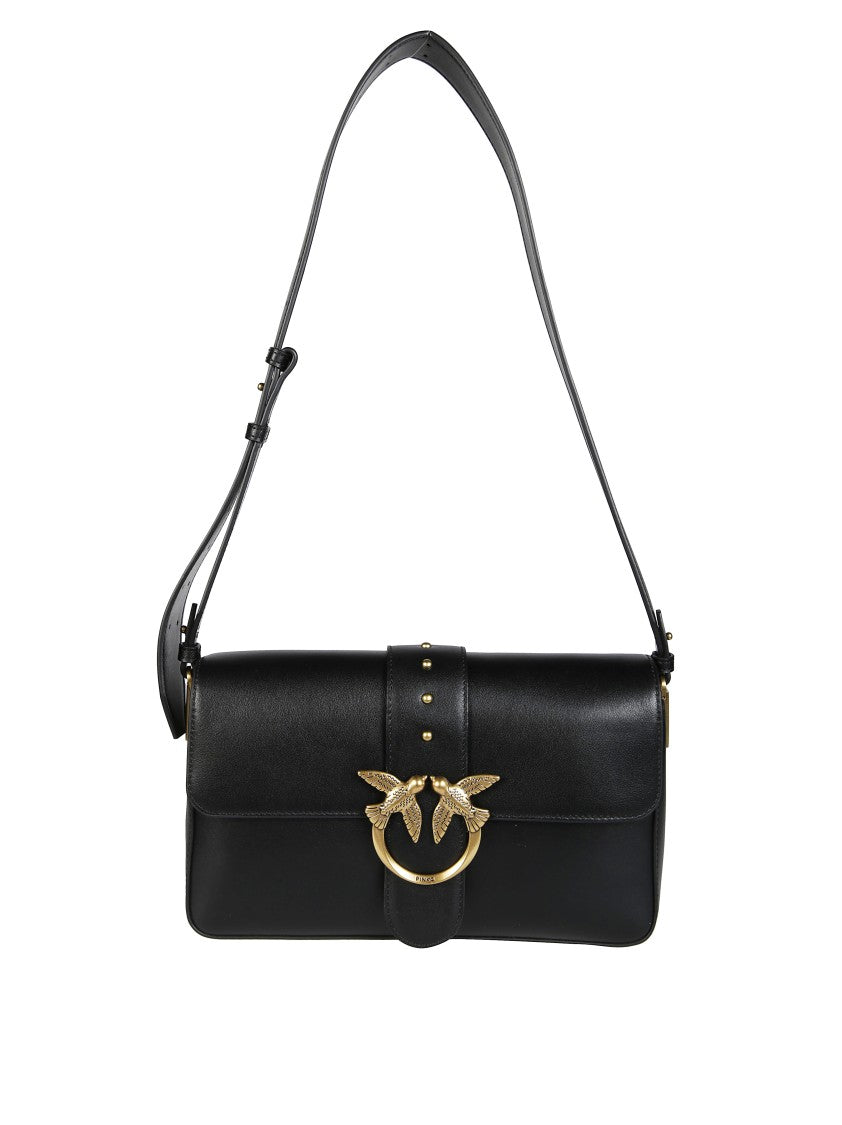Pinko Love One Classic Slouchy Shoulder Bag