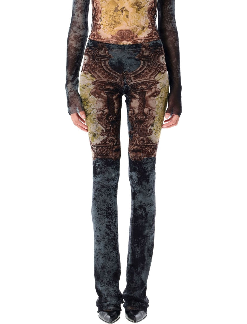 Jean Paul Gaultier Medallion Mesh Pant