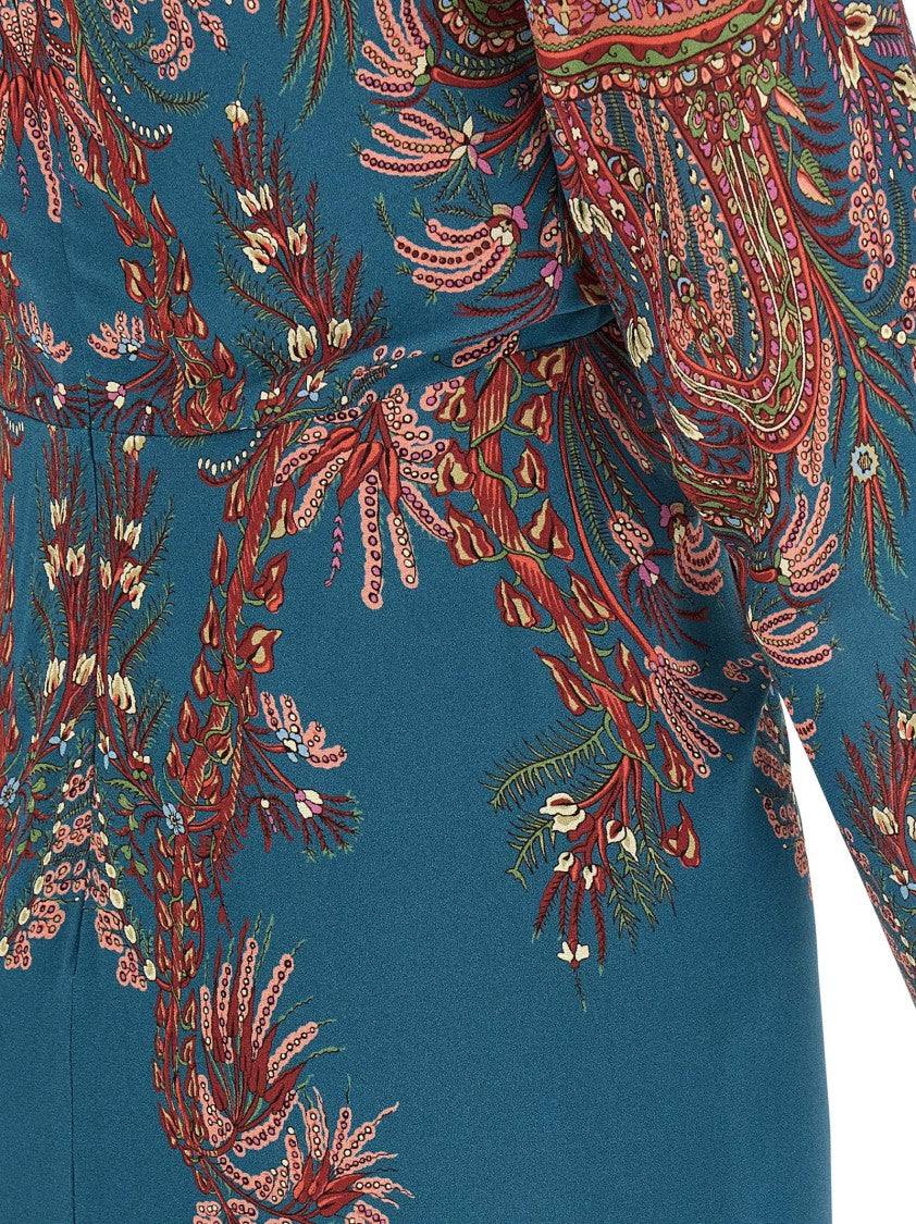 Etro Floral Printed Dress