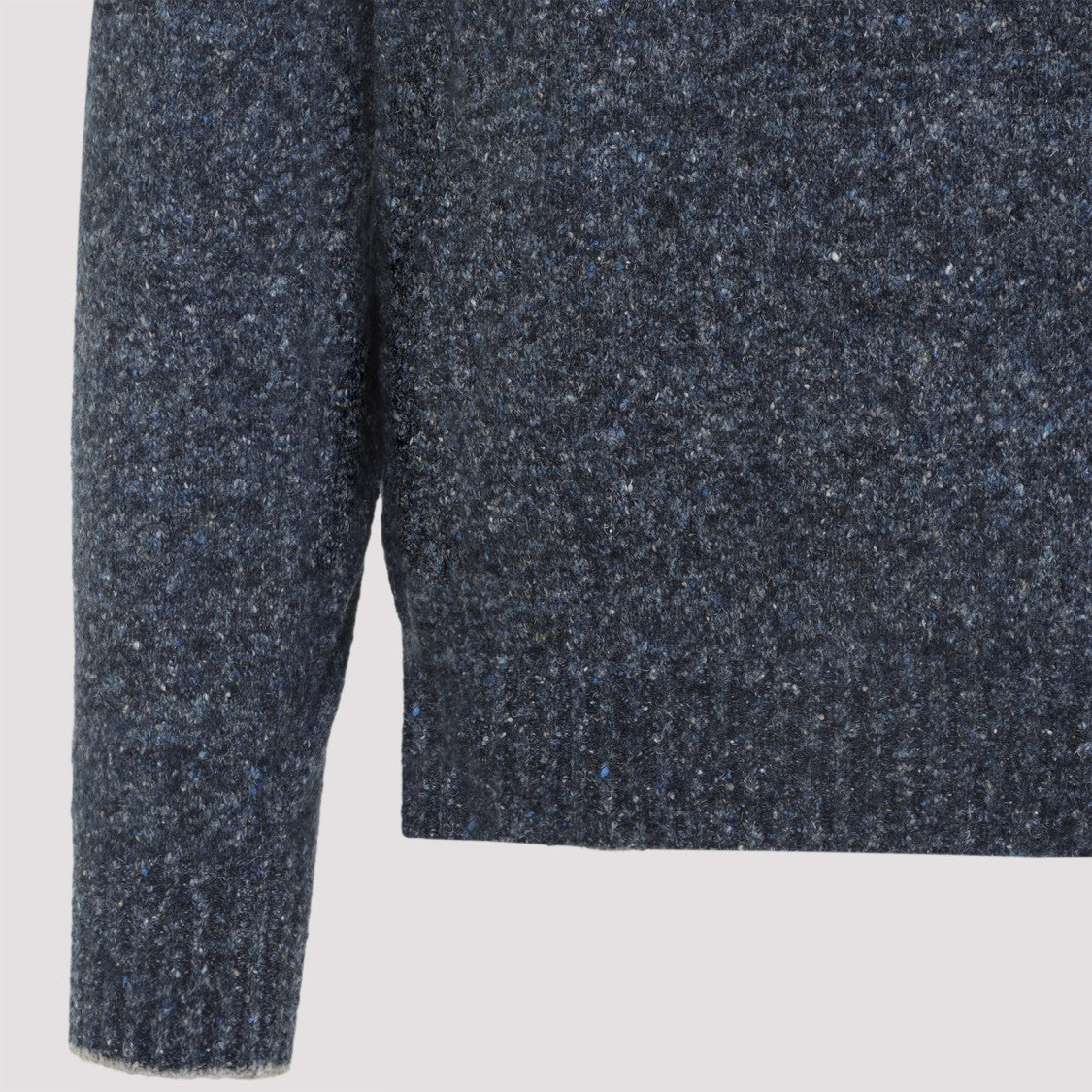 Brunello Cucinelli Alpaca-Silk Blend Crew Neck Sweater