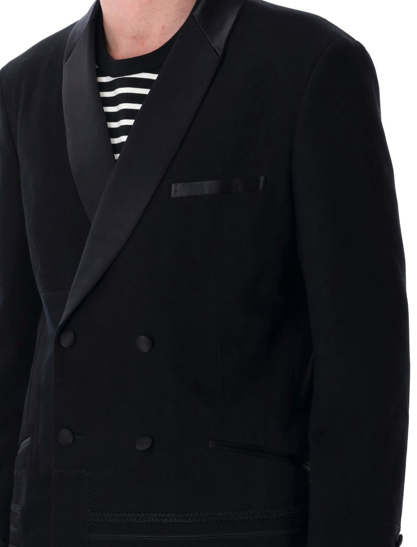Junya Watanabe Double-Breasted Structured Smoking Jacket