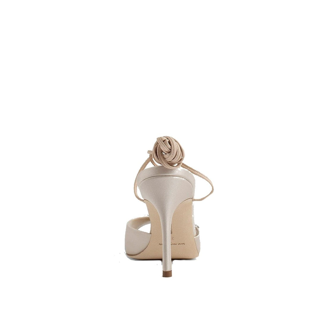 Manolo Blahnik Plumena 090 Satin Sandals