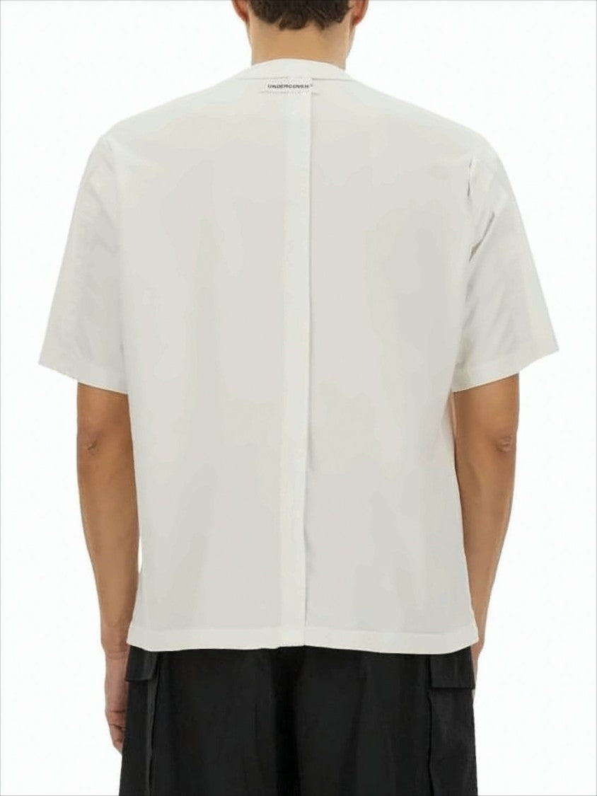 Undercover Boxy Relaxed-Fit Cotton T-Shirt With Graphic Print