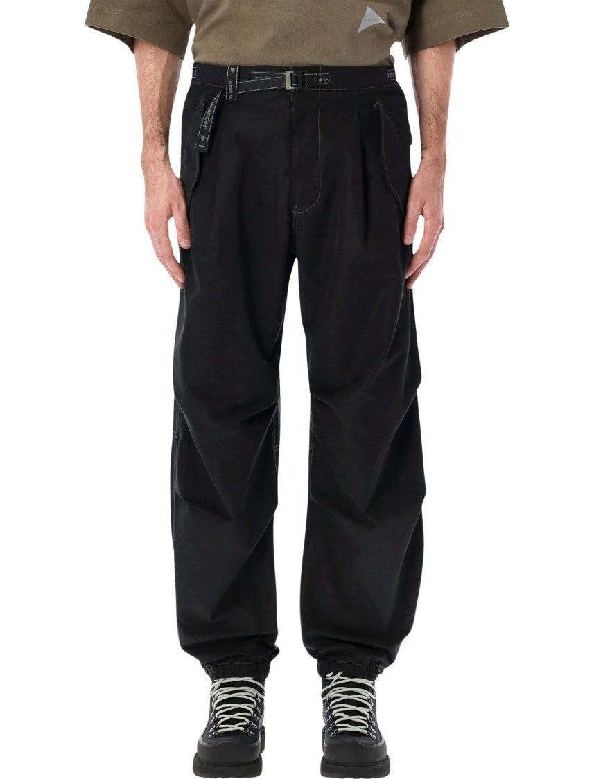 And Wander Side Zip Hem Pants In High-Count Cloth