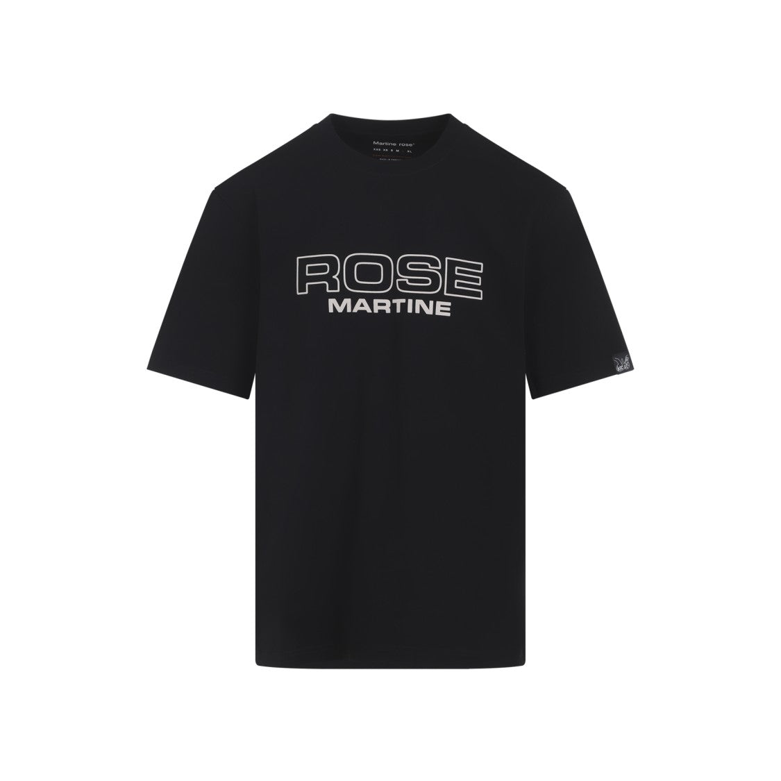 Martine Rose Black Cotton Classic T-Shirt