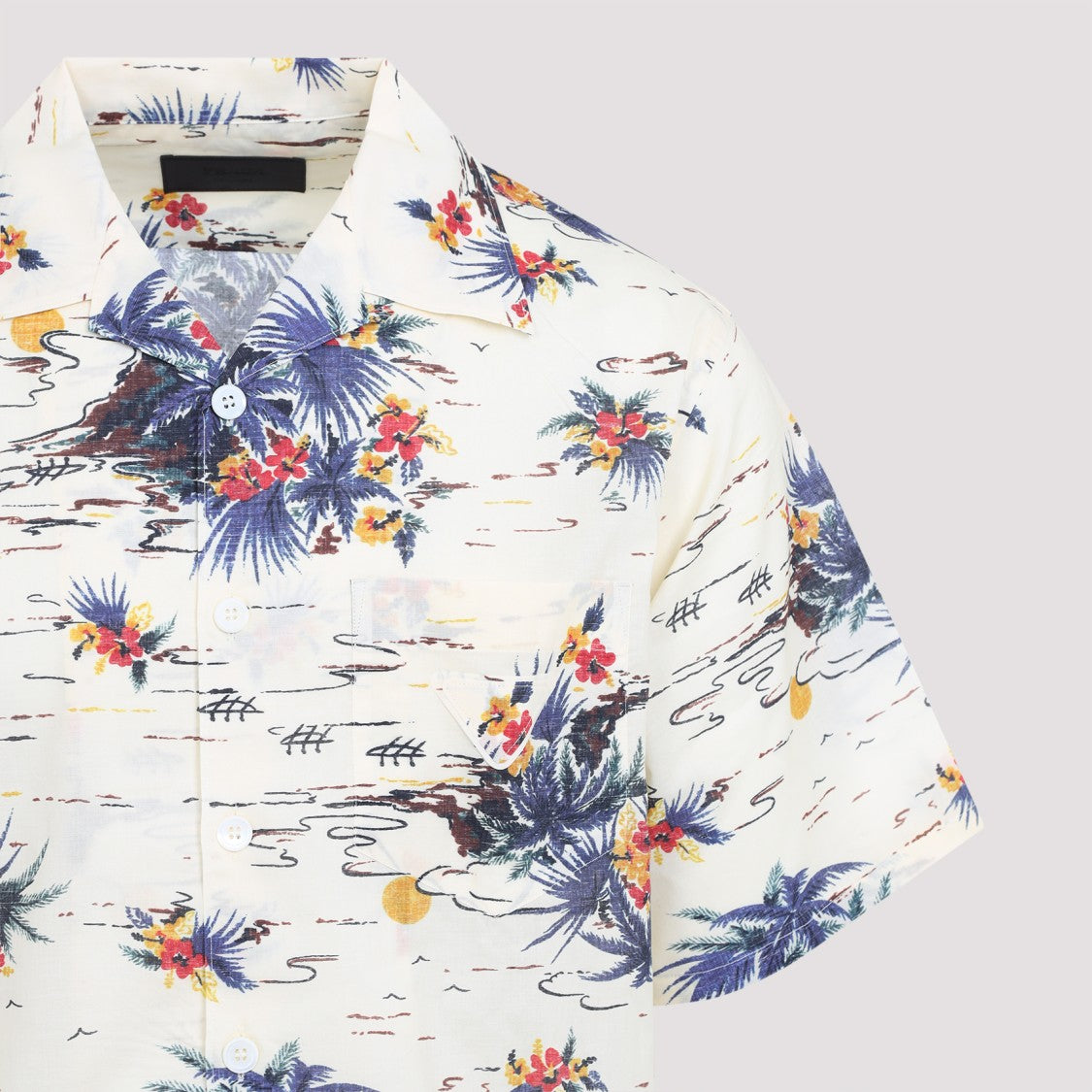 Prada White Cotton Shirt