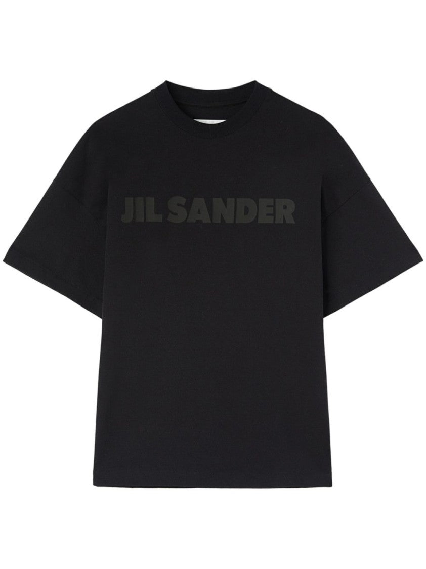 Jil Sander Oversized Black T-Shirt