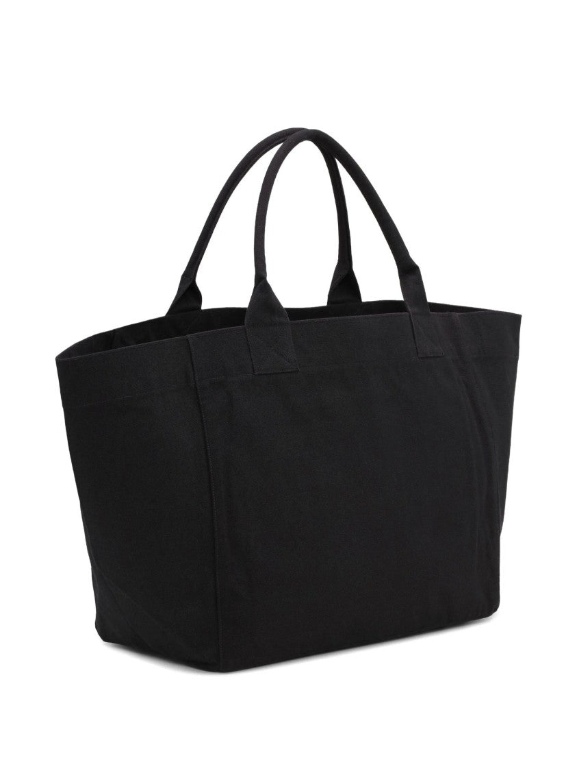 Ganni Shopper Bag Xxl Banana Print