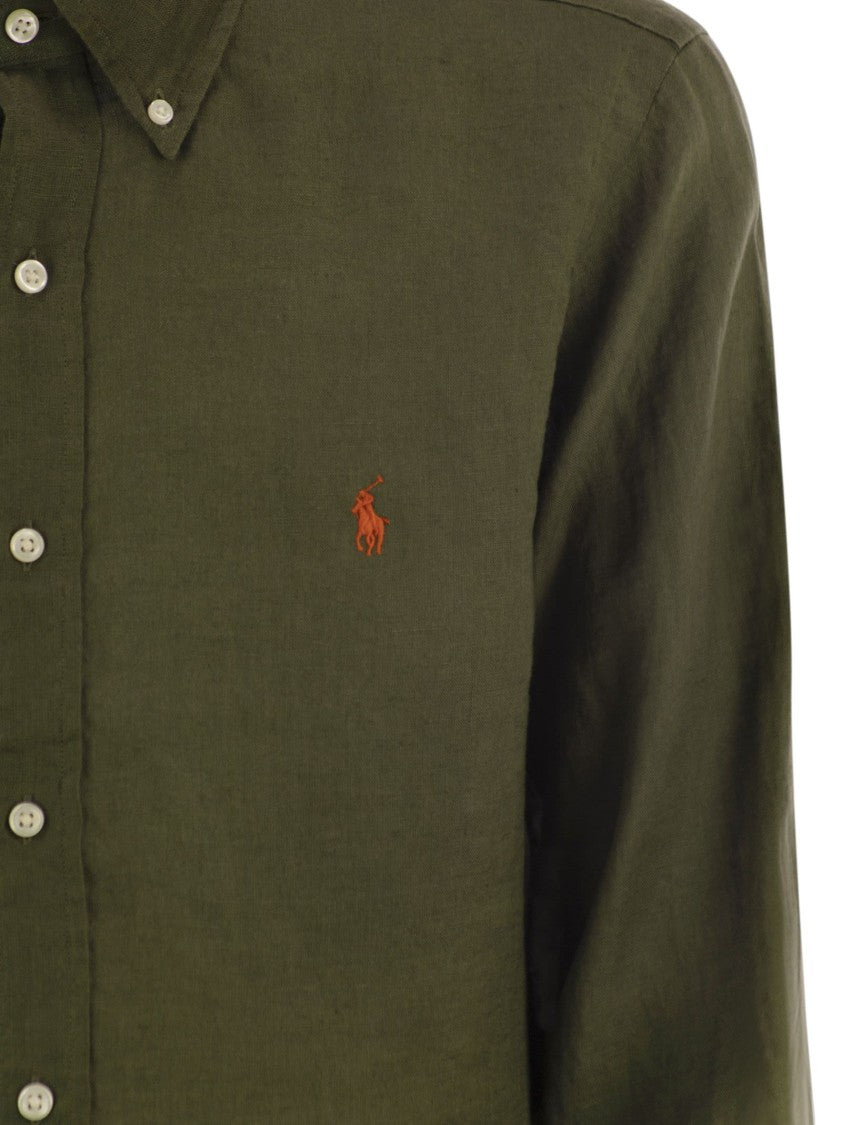 Polo Ralph Lauren Custom-Fit Linen Shirt
