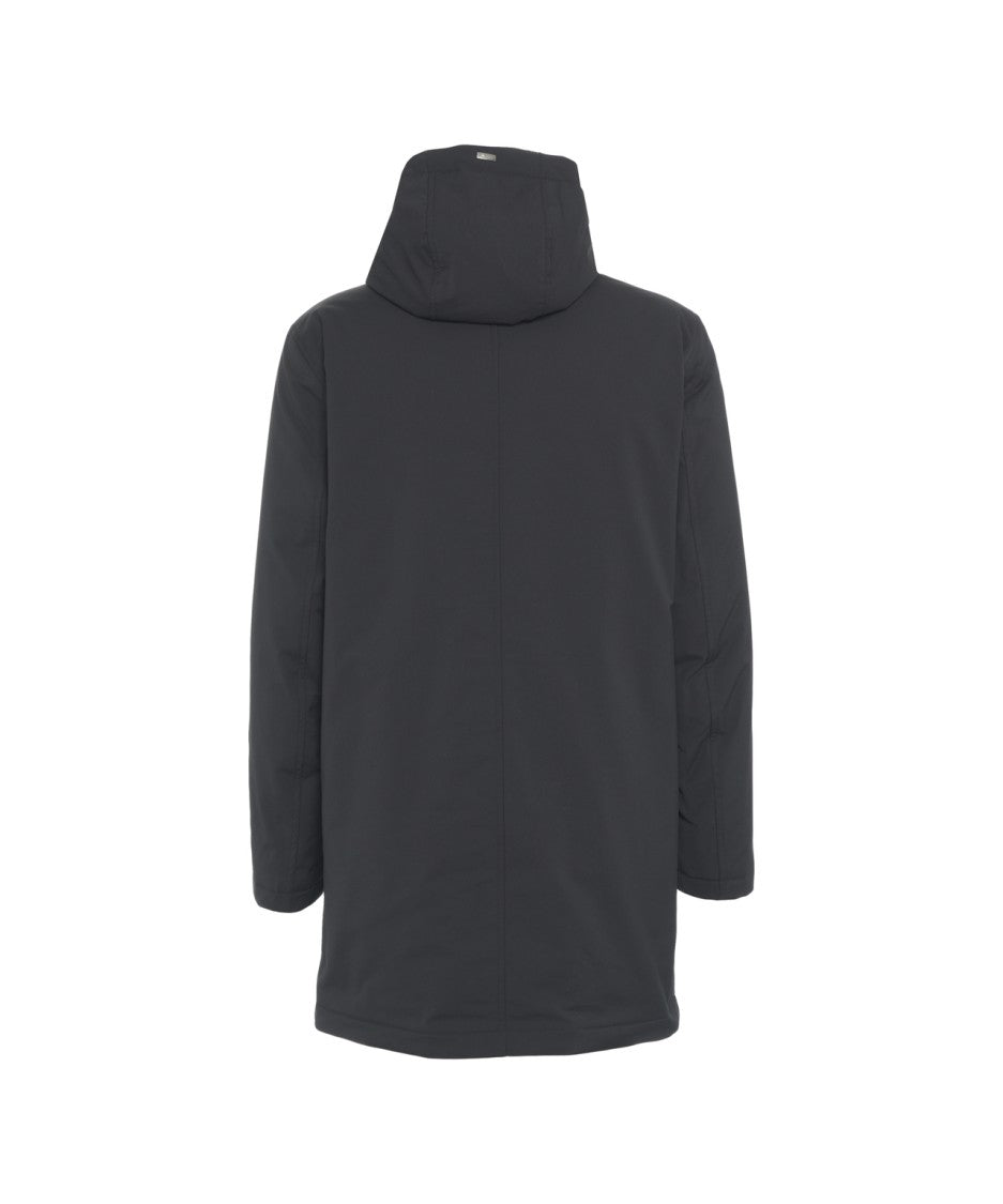 Herno Faux Fur-Lined Hooded Parka