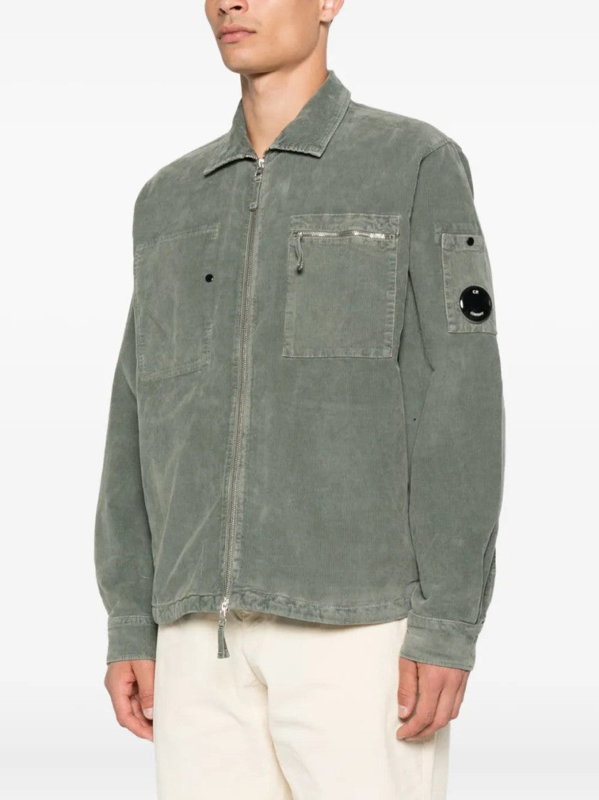 C.P. Company Lens-Detail Corduroy Shirt Jacket